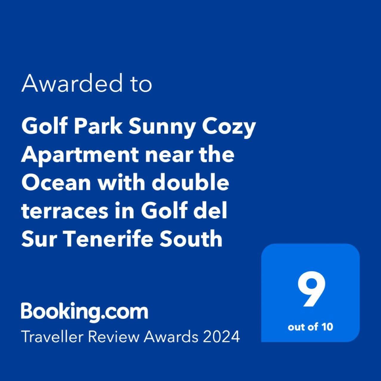 Bookinn Golf Park Sunny Cozy Apartment Near The Ocean With Large Double Terraces, Fiber Wifi, 3 Pools, Bbq Tenerife South San Miguel de Abona Exterior foto